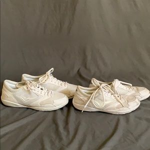 White V-Ro Cheer Shoes